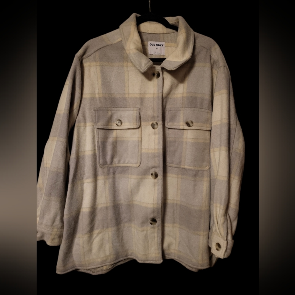 Old Navy 3X button up Shacket/Jacket - perfect for L-3X oversized fit